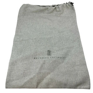 Brunello Cucinelli Dust Bag 11”x 15” Brand New Condition. Never used.